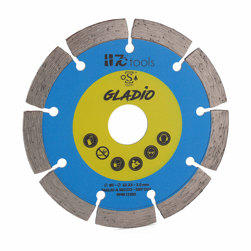 disco da taglio diamantato gladio
